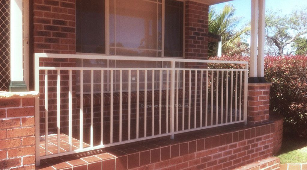 Oxley square tubular balustrade