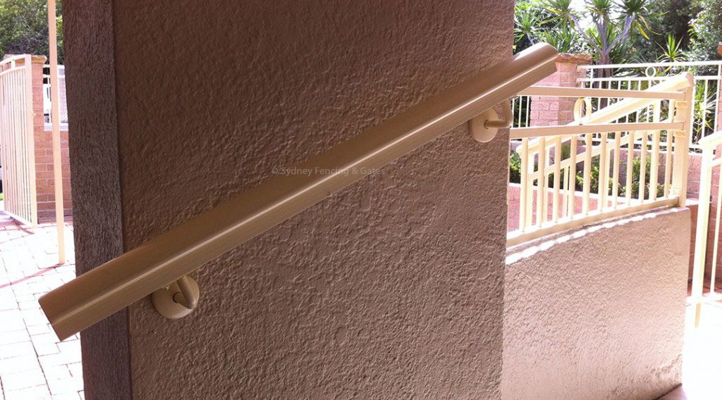 Wall-mounted handrail